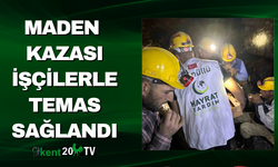 Maden Kazası İşçilerle Temas Sağlandı