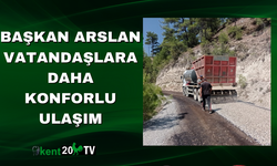 Başkan Arslan Vatandaşlara Daha Konforlu Ulaşım