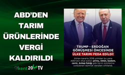ABD’den Tarım Ürünlerinde Vergi Kaldırıldı