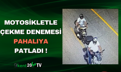 Motosikletle Çekme Denemesi Pahalıya Patladı