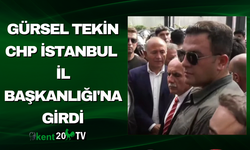 Gürsel Tekin CHP İstanbul İl Başkanlığı'na girdi