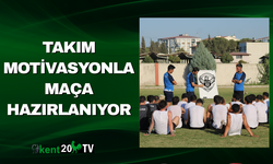 Takım Motivasyonla Maça Hazırlanıyor