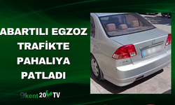 Abartılı Egzoz Trafikte Pahalıya Patladı