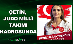 Çetin, Judo Millî Takımı Kadrosunda
