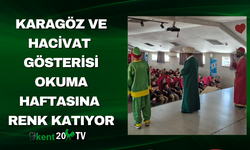 Karagöz ve Hacivat Gösterisi Okuma Haftasına Renk Katıyor