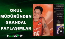 Okul Müdüründen Skandal Paylaşımlar