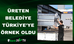 Üreten Belediye Türkiye’ye Örnek Oldu
