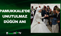 Pamukkale’de Unutulmaz Düğün Anı