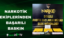 Narkotik ekiplerinden başarılı baskın