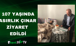 107 Yaşında Asırlık Çınar Ziyaret Edildi