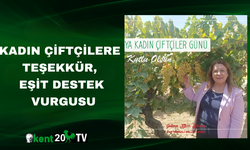 Kadın çiftçilere teşekkür, eşit destek vurgusu