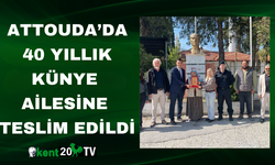 Attouda’da 40 Yıllık Künye Ailesine Teslim Edildi