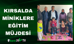 Kırsalda Miniklere Eğitim Müjdesi