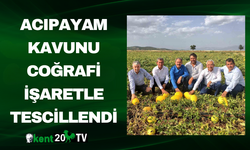 Acıpayam Kavunu Coğrafi İşaretle Tescillendi