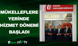 Mükelleflere Yerinde Hizmet Dönemi Başladı
