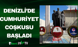 Denizli’de Cumhuriyet Coşkusu Başladı