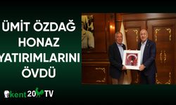 Ümit Özdağ Honaz yatırımlarını övdü