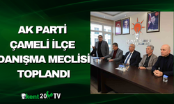 AK Parti Çameli İlçe Danışma Meclisi Toplandı
