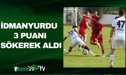 İDMANYURDU 3 PUANI SÖKEREK ALDI