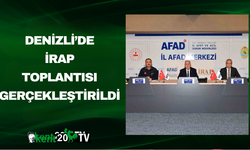 Denizli’de İRAP toplantısı gerçekleştirildi