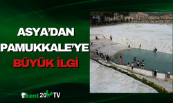 Asya’dan Pamukkale’ye Büyük İlgi