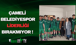 Çameli Belediyespor Liderliği Bırakmıyor