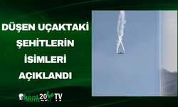 Düşen uçaktaki şehitlerin isimleri açıklandı