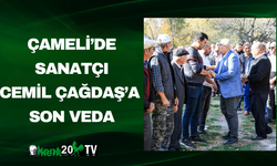 Çameli’de Sanatçı Cemil Çağdaş’a Son Veda