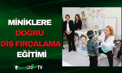 Miniklere Doğru Diş Fırçalama Eğitimi