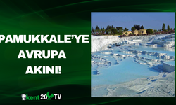 Pamukkale’ye Avrupa Akını!