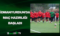 İdmanYurdun’da Maç Hazırlığı Başladı