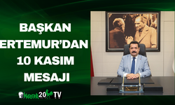 Başkan Ertemur’dan 10 Kasım Mesajı