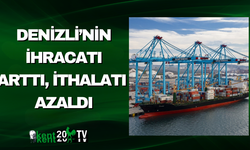 Denizli’nin İhracatı Arttı, İthalatı Azaldı