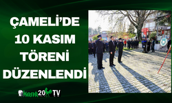 Çameli’de 10 Kasım Töreni Düzenlendi