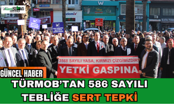 TÜRMOB’tan 586 Sayılı Tebliğe Sert Tepki