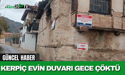 Kerpiç Evin Duvarı Gece Çöktü