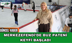 Merkezefendi’de Buz Pateni Keyfi Başladı