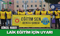 Laik Eğitim İçin Uyarı