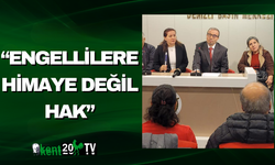 “Engellilere Himaye Değil Hak”