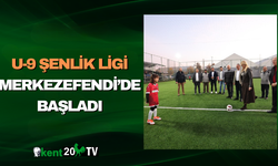 U-9 Şenlik Ligi Merkezefendi’de Başladı