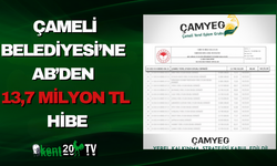 Çameli Belediyesi’ne AB’den 13,7 Milyon TL Hibe
