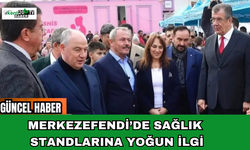 Merkezefendi’de Sağlık Standlarına Yoğun İlgi