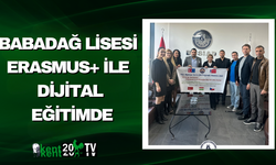 Babadağ ÇPAL’a Erasmus+ Dijital Eğitim Hibesi