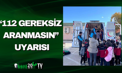 “112 Gereksiz Aranmasın” Uyarısı