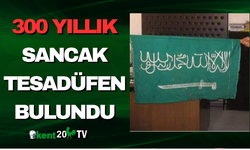 300 Yıllık Sancak Tesadüfen Bulundu