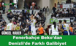 Fenerbahçe Beko’dan Denizli’de Farklı Galibiyet