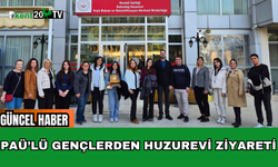 PAÜ’lü Gençlerden Huzurevi Ziyareti