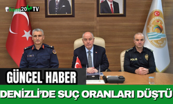Denizli’de Suç Oranları Düştü