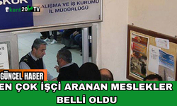 En çok işçi aranan meslekler belli oldu