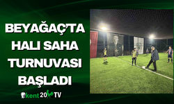 Beyağaç’ta Halı Saha Turnuvası Başladı